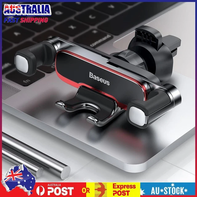 Baseus Car Phone Holder Bracket Metal Gravity Auto Air Vent Cellphone Stand