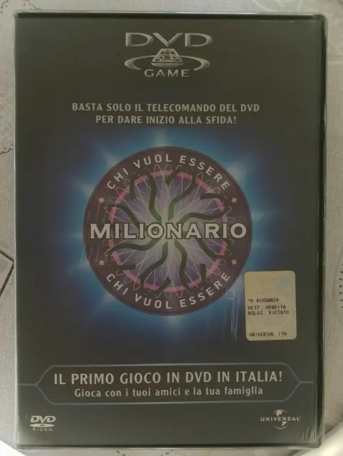 Chi Vuol Essere Milionario - (Dvd-Game) Dvd Nuovo