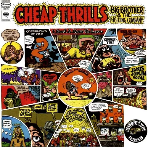 BIG BROTHER & THE HOLDING COMPANY - CHEAP THRILLS CD ~ JANIS JOPLIN ~ 60's *NEW*