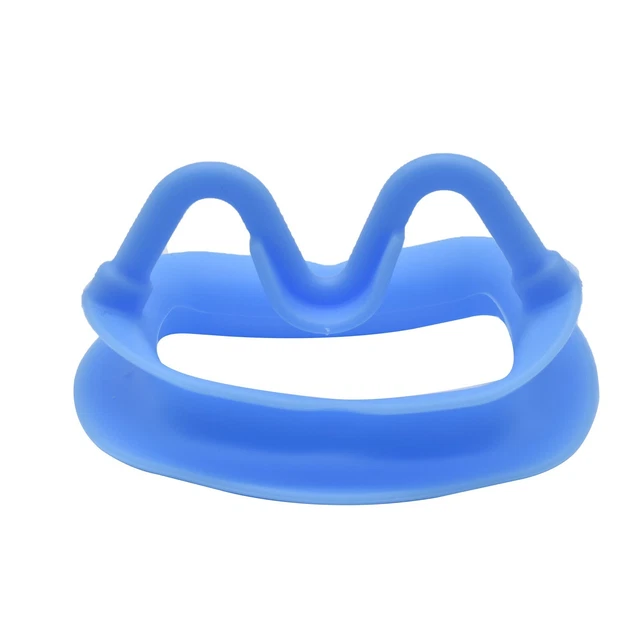 5X Silicone Dental Retractor Intraoral Lip Cheek Mouth Opener Teeth Props Blue