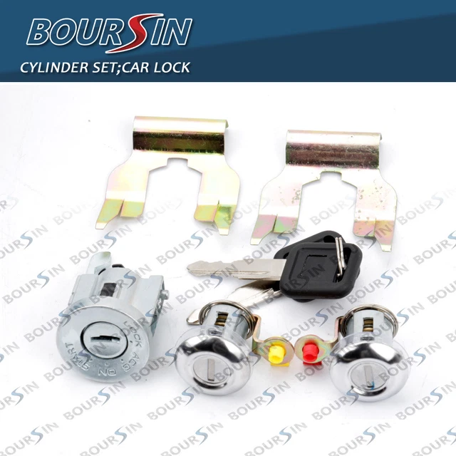 IGNITION CYLINDER & Door Lock Key Set For Isuzu NPR NQR NKR ELF 199407