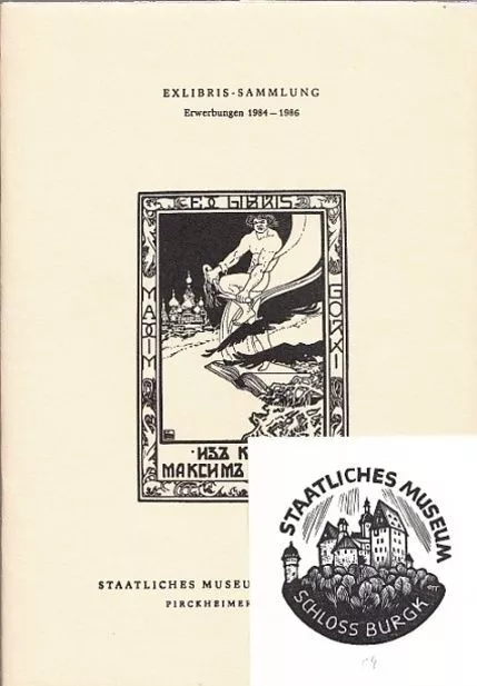 Exlibris-Sammlung. Erwerbungen 1984-1986. Juretzek, Margret (Katalog):