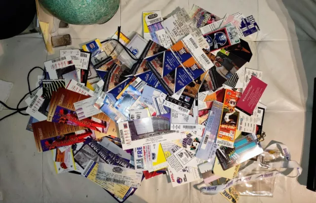 Sports Ticket Stubs Collection Lot