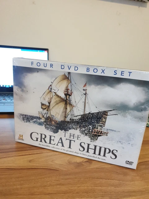 History Channel 2013 The Great Ships 4 DVD boxset New Sealed! Fast Post