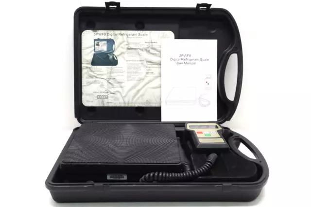 AllTrak Digital Refrigerant Scale Model 5PWF8, Electronic, 110Lb