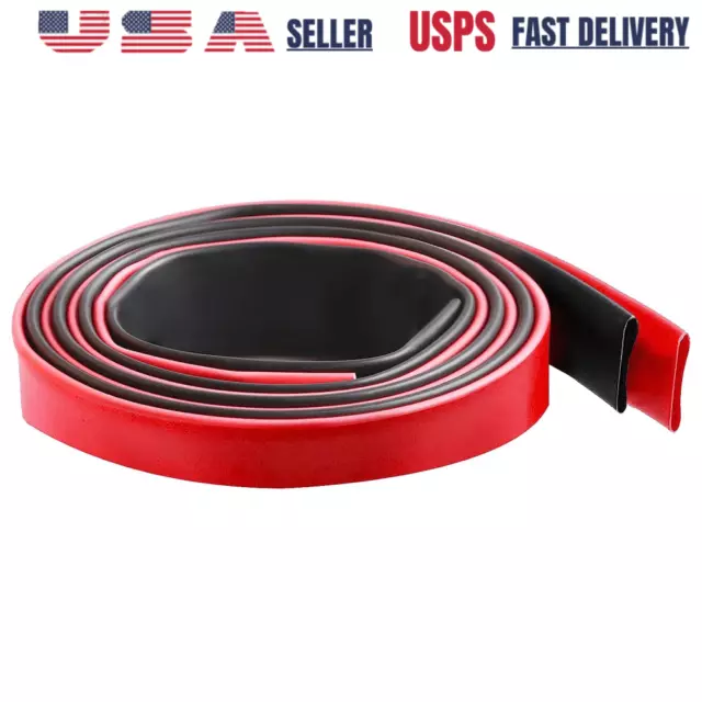 1FT black+1FT red 3:1 Heat Shrink Tubing 1/2" Diameter Dual Wall with Adhesive