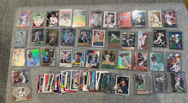 Lot Of 100+ Nomar Garciaparra Baseball Cards, MLB, Boston Red Sox - Excellent/NM