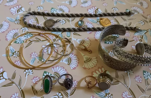 Lot Bijoux Anciens Vintages