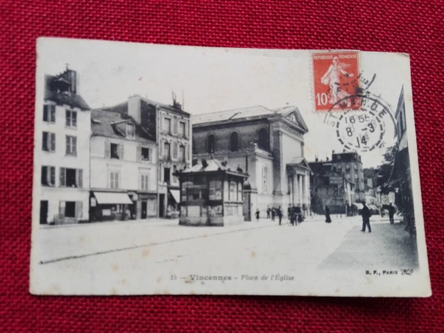 VINCENNES - Place de l'Eglise - 94