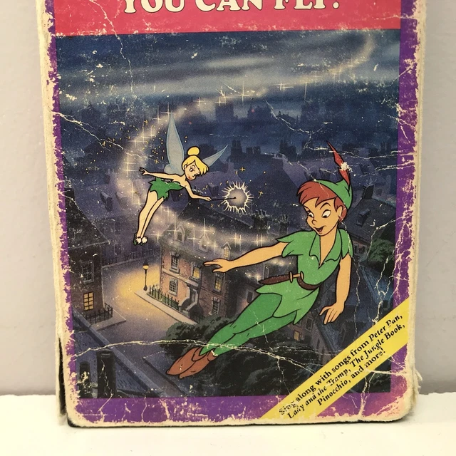 DISNEY SING ALONG Songs You Can Fly VHS Video Tape BUY 2 GET 1 FREE Disney sing along songs you can fly vhs video tape buy 2 get 1 free