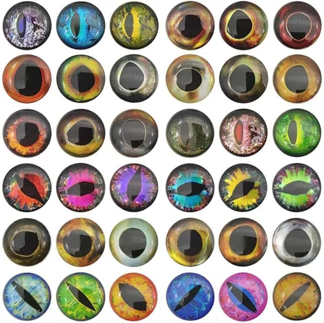 3D Fish Eyes Fly Tying Lure Holographic Doll Craft Artificial 2196pcs DIY 3-10mm