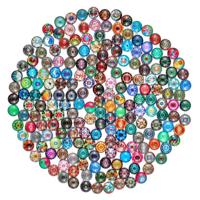 NUORUI Lot De 100 Mini Carreaux De Miroir Carrés En Mosaïque Or Rose