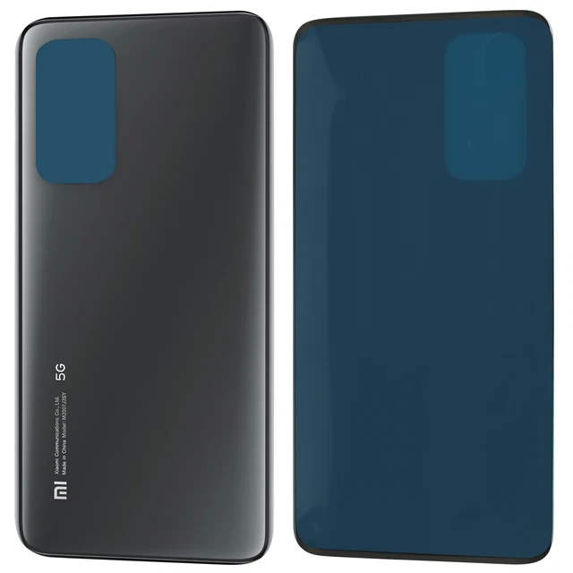 Xiaomi Mi 10T | Mi 10T PRO Backcover Akkudeckel | Cosmic Black Schwarz