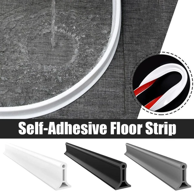 BATHROOM WATER STOPPER Strip Waterproof Toilet Washing Machine Dry Wet