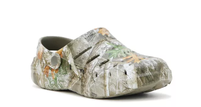 Rugged Shark Realtree Edge Camo Youth Boy's Durable Slip-on EVA Molded Clog 13-6