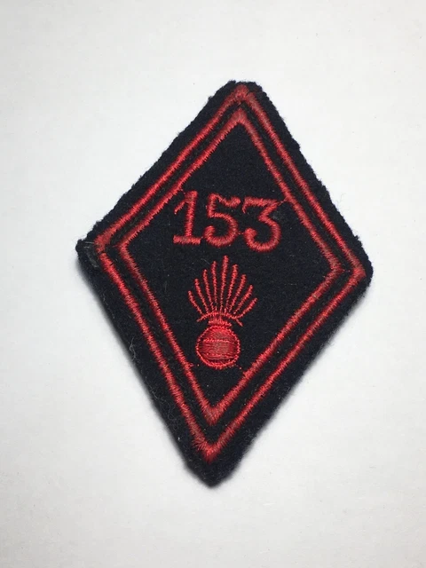 INSIGNE TISSU LOSANGE De Bras Mod.45 Du 15° Regiment Du Genie - Petits