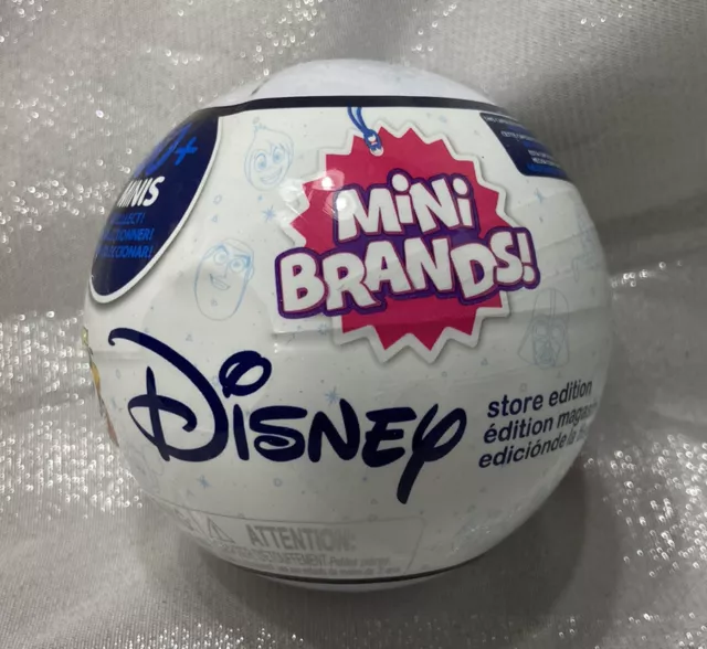 ZURU 5 Surprise Mini Brands Disney Store Series 1 Mystery Capsule