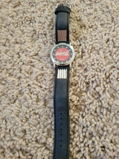 Coca Cola Company 2002 Quartz Watch by Advanced Watch Company Needs Battery