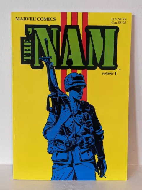 The 'NAM Comic Volume 1 (Issues 1-4) TPB Marvel 1992 Vietnam War Comic Book