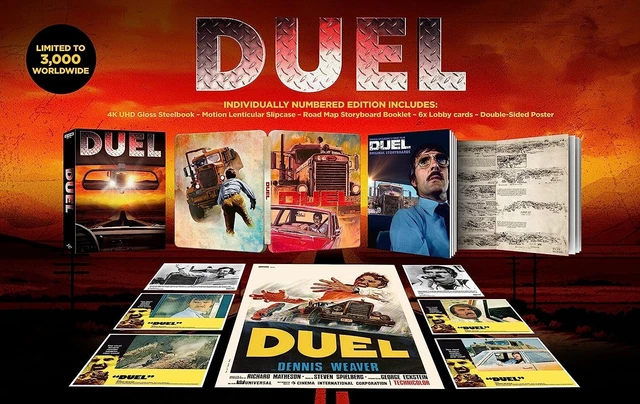 Duel (1971) [Lenti Slip Collector's Edition] [SteelBook] [4K+Blu-ray] PRE-ORDER!
