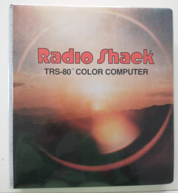 GENUINE VINTAGE TRS80 RadioShack Color Computer Learning Manual ...