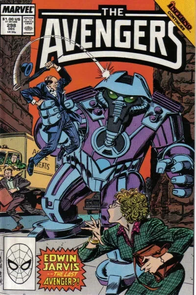 Avengers #298 9.0 (W) VF/NM Marvel Comics 1988 STOCK IMAGE