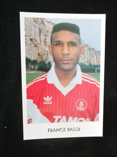 PASSI AS MONACO saison 1991-1992 Carte postale cp photo