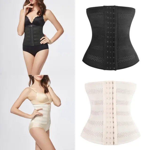 UK Slimming Body Waist Shaper Training Trainer Tummy Cincher Girdle Corset Belt