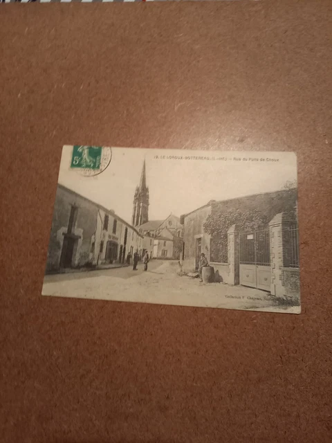 41 Cpa .Le Paroroux Bottereau Rue Du Wellits De Choux