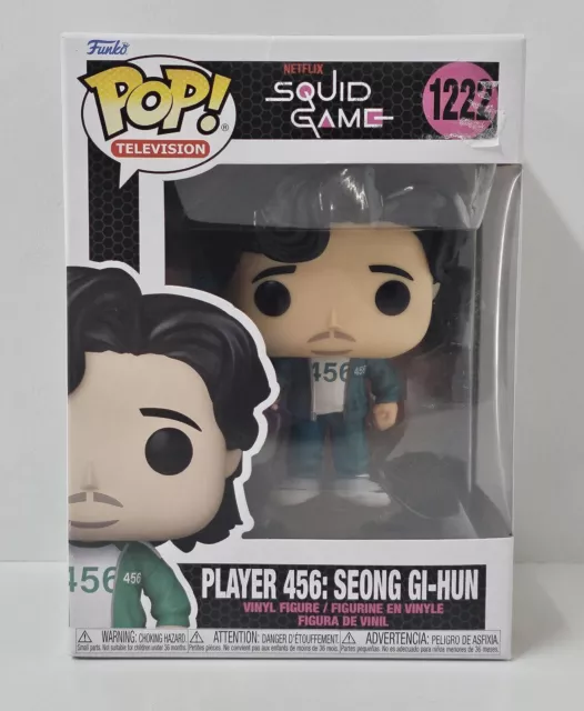 Funko POP! Player 456: Seong Gi-Hun Netflix Squid Game 1222 SLIGHT