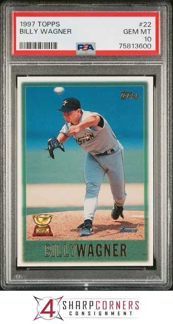 1997 Topps All-Star Rookie #22 Billy Wagner Astros Psa 10 1997 Topps All-Star Rookie #22 Billy Wagner Astros Psa 10