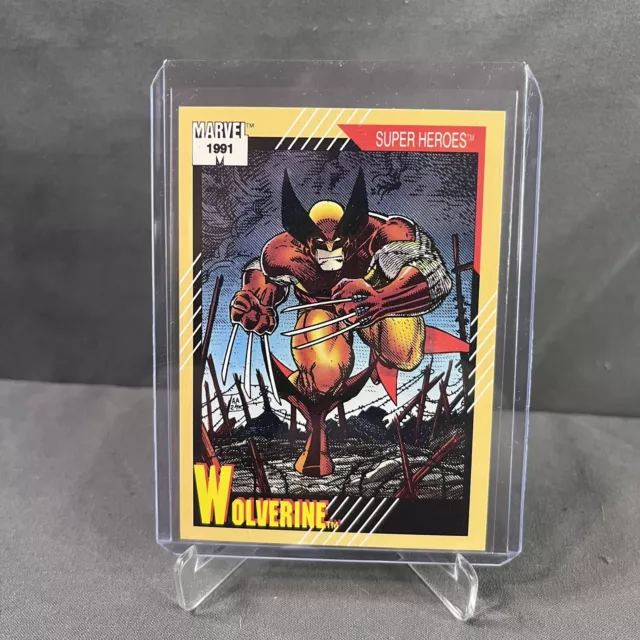 1991 Marvel Universe Impel Series 2 Vintage Trading Cards Wolverine 50