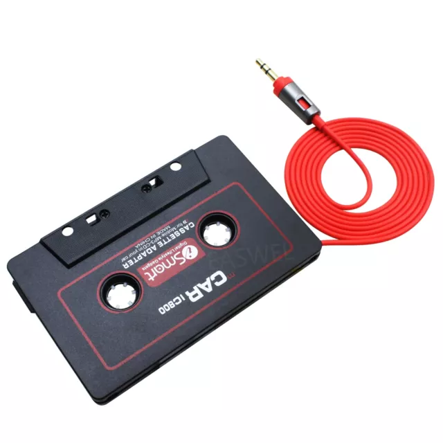 3.5mm AUX Car Audio Cassette Tape Adapter Transmitters for MP3 IPod CD MD iPhone