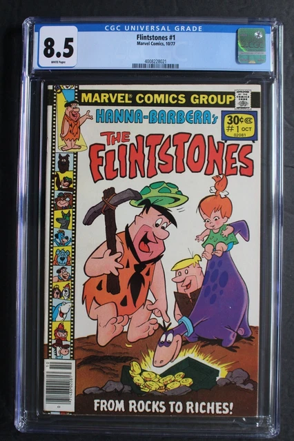 FLINTSTONES #1 1st Marvel appearances Hanna-Barbera TV 1977 Yogi Bear CGC 8.5