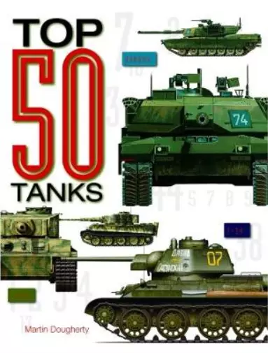 Martin J Dougherty Top 50 Tanks (Gebundene Ausgabe) (US IMPORT)