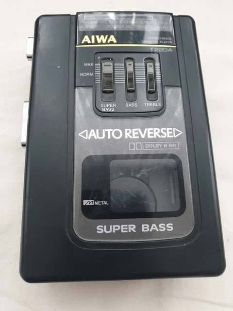 AIWA HS T51 Vintage Cassette Player Walkman No Tested For Parts