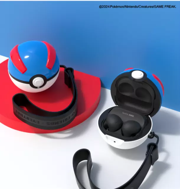 Samsung Galaxy Buds2 Pro/2/Live/Pro POKEMON Monster Super Ball Cover Case Eco