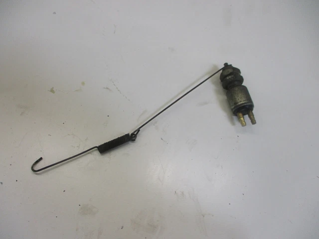Interrupteur De Feu Stop Arrière Moto Universel - Avec Ressort, PVC Et Acier, Pour Motos, Scooters, Quads