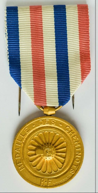 TROISIÈME RÉPUBLIQUE Médaille, Jean Jaurès, les cheminots fme_519359