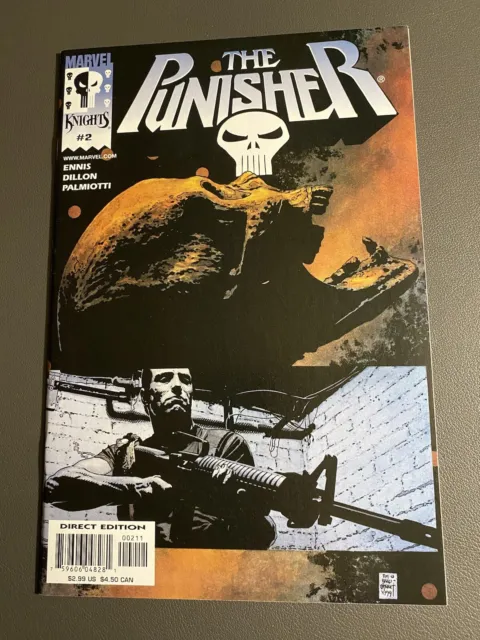 Punisher #2 Garth Ennis & Steve Dillon 2000 Marvel Knights VF