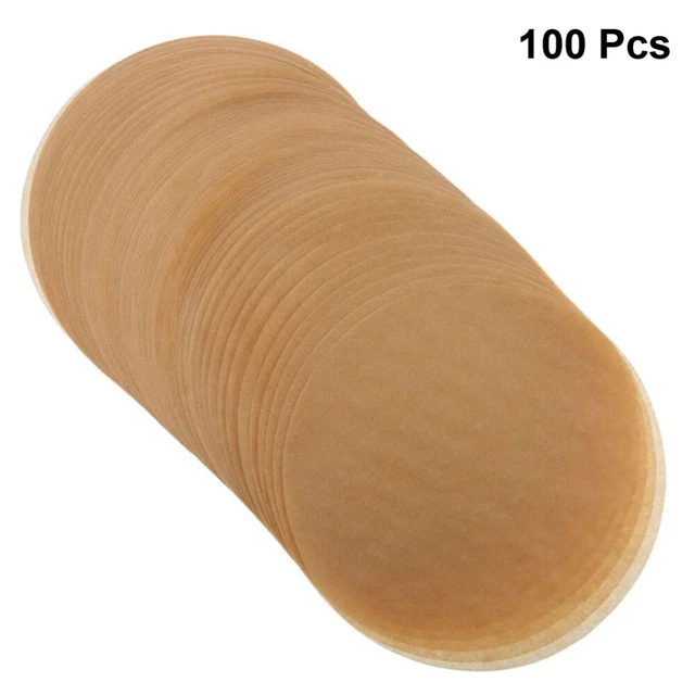 100 Pcs Baking Paper Kitchen Supplies Air Fryer Oven Pan Silicone Barbecue