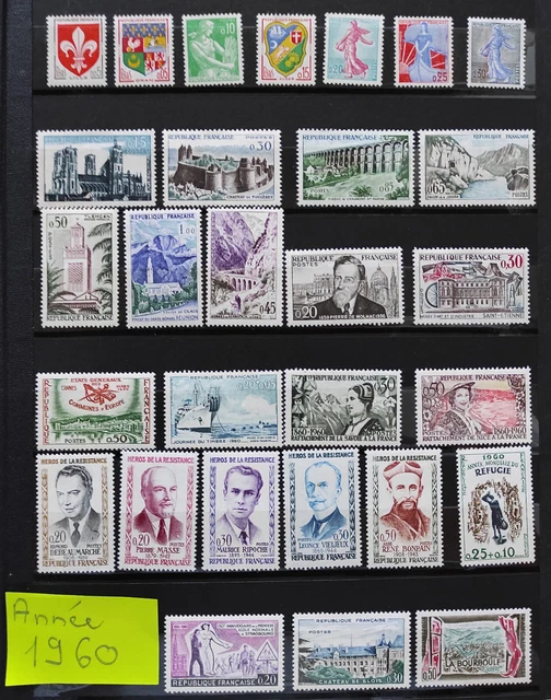 France - Collection France 1961-1979 complète NEUFS **/* - B/TB
