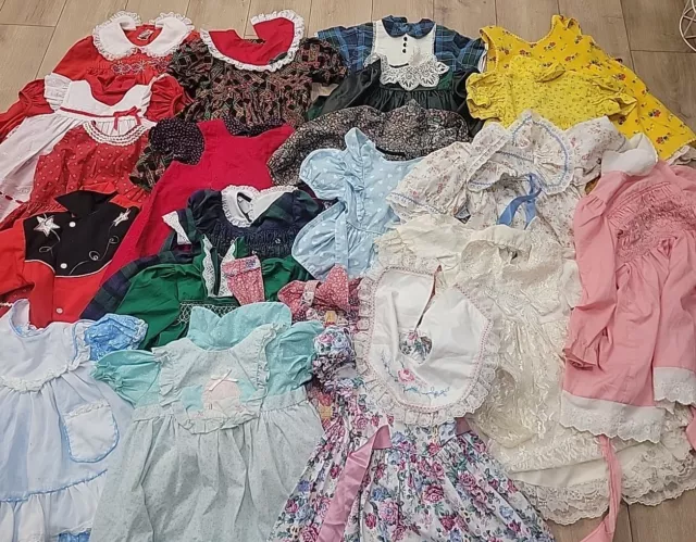 Vintage Ba Girl Clothes 20 Piece Lot Assorted Brands and Sizes 4t-6 years#4