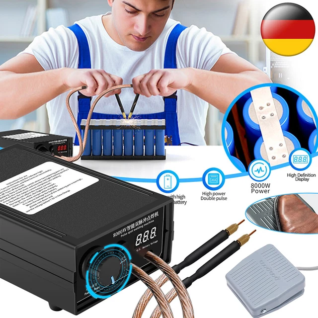 5000W 8000W AKKU PUNKTSCHWEISSGER T Spot Welder F r 18650 Batterie 5000w-8000w-akku-punktschweissger-t-spot-welder-f-r-18650-batterie