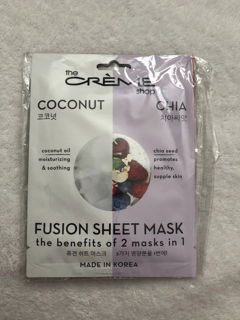 Pack Of 2 The Creme Shop Face Masks