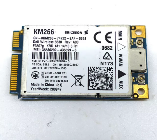 Dell Ericsson 3G WWAN Wireless Karte KM266 5530