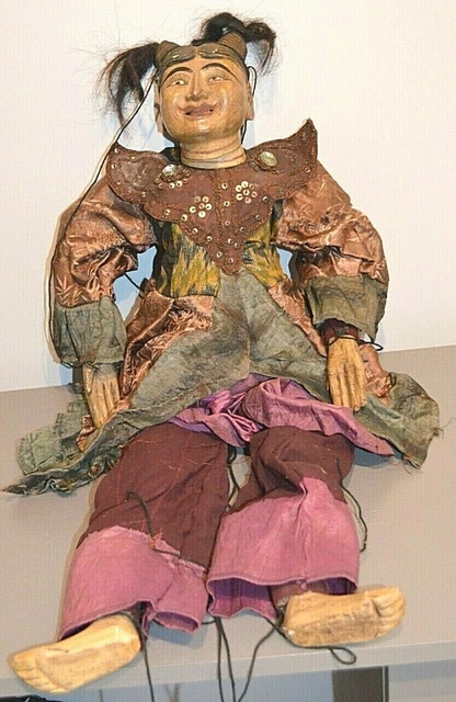 Mintha Gyi le prince régent marionnette birmane XXème – Objets d évasion