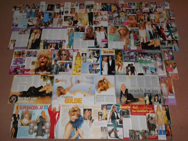 95+ GOLDIE HAWN Magazine Clippings
