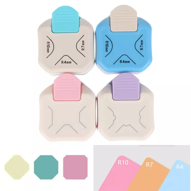 3 in 1 Corner Rounder Paper Punch 4Mm 7Mm 10Mm Corner Rounder Punches for Pap~AY