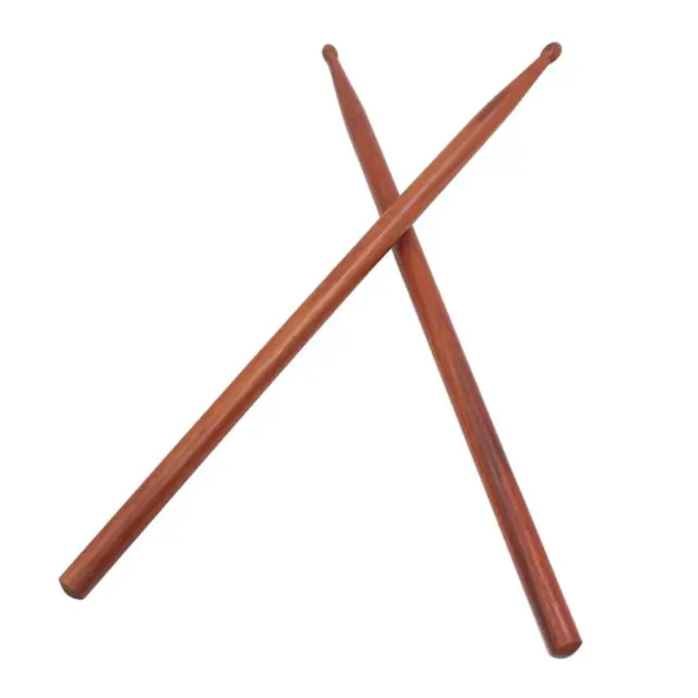 2Pcs Rosewood Drum Beat Sticks Drumsticks Mallets for Percussion   Gift